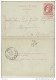 Carte-Lettre Grosse Barbe - LEAU 1908 Vers HOUGAERDE - Origine ORSMAEL GUSSENHOVEN - Signé Van Welkenhuyzen  ---  XX250 - Postbladen