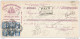 Document Financier Via Poste - TP Grosse Barbe PERFORES G.D.B. Grande Distillerie Belge à BRUXELLES 1912  -- VV400 - 1909-34