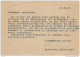 ESPERANTO - DEUTSCHLAND - Carte Entier Postal Cachet Etoile Verte GEISLINGEN 1947 Vers AMSTERDAM  -- C1/788 - Esperanto