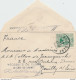 ZZ857 - Enveloppe CV TARIF IMPRIME TP Lion Héraldique IXELLES  1931 Vers France - Griffe Ministère Des Colonies Au Verso - 1929-1937 Lion Héraldique