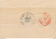 ZZ873 - Lettre Précurseur MONS 1834 Vers Bruxelles - Verso Cachet ARMEE BELGE - Signé Le Général De Division Daine - Brieven En Documenten