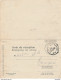 ZZ478 - AVIS De RECEPTION D'un Envoi Recommandé - LIEGE 1929 Vers GRIVEGNEE - Postkantoorfolders