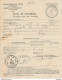 ZZ478 - AVIS De RECEPTION D'un Envoi Recommandé - LIEGE 1929 Vers GRIVEGNEE - Post Office Leaflets