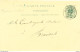 098/26 - Entier Postal Lion Couché BRAIVES 1894 - Boite Rurale Bleue R (?) - Origine Manuscrite TOURINNES LA CHAUSSEE - Rural Post