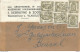 YY190 - Carte Privée TP Petit Sceau De L'Etat 6 X 10 C. - EESEN 1948 Vers BXL - Entete Voedingswaren Debruyne à VLADSLO - 1935-1949 Small Seal Of The State