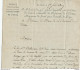 840/29 - Lettre Précurseur P96P LIEGE 1809 -TB Entete Police Judiciaire Département De L' Ourte - Le Magistrat De Sureté - 1794-1814 (Periodo Frances)