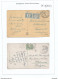 810/29 - TAXATION Sur Poste Militaire - 2 X Carte-Vue Postes Militaires 7 Et 4 1923/24 - Taxées 10 C - S/Feuille D'Album - Briefe U. Dokumente