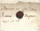 759/29 - Lettre Précurseur 1700 ANTWERPEN Vers BRUXELLES - Marque Oblique à La Craie ( Transport Par Messager ) - 1621-1713 (Pays-Bas Espagnols)