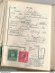 756/29 -- Carnet De Protets Complet - 50 Feuillets - Bureau Postal SCHILDE 1935/37 - Emissions Képi , Expo 35 , Léopold - Postkantoorfolders