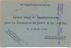 289/28 - Carte-Formule Du HAVRESAC UCCLOIS + RARE Etiquette - Prisonnier Belge à HAMELN 1917 - Réception D'un Colis - Krijgsgevangenen