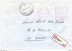 281/28 - GUICHET SPECIAL (Tarif Spécial) - 2 X Lettre Reco Affranchissement Mécanique BRUXELLES X 1993 + Cachets Diff. - Otros & Sin Clasificación