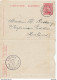 684/27 - Entier Carte-Lettre Petit Albert 10 C - Cachet FORTUNE (sans Millésime 1919 ) CHASTRE-VILLEROUX ( Ex BLANMONT) - Letter-Cards