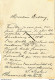 684/27 - Entier Carte-Lettre Petit Albert 10 C - Cachet FORTUNE (sans Millésime 1919 ) CHASTRE-VILLEROUX ( Ex BLANMONT) - Cartes-lettres