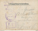 645/27 -  Lettre Kriegsgefangenen SENNE Lager - Prisonnier Civil Smets Vers HERVE 1916 - Censure Du Camp - Prisonniers