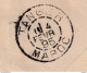 DDX 282 -- Entier Postal Enveloppe Fine Barbe + TP Dito Bruxelles 1895 Vers TANGER Maroc  - JUDAICA Albert Israel - Briefe