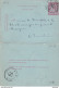DDW766 - Entier Carte-Lettre Type TP 46 MORIALME 1887 Vers AUVELAIS - Origine Manuscrite Chateau D' ORET - Postbladen