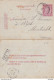 DDW750 - Entier Carte-Lettre Type TP 46 VISE 1892 Vers MAESTRICHT NL - TARIF FRONTALIER 10 C -Origine Manuscrite BOMBAYE - Letter-Cards