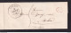 DDAA 572 - Lettre Précurseur De ROCROY Ardennes 1845 "par Sedan" Vers BOUILLON - Marque D' Entrée FRANCE PAR BOUILLON - Officinas De Paso