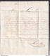 DDAA 570 - Lettre Précurseur De 30 TOULOUSE France 1822  "par LILLE" Vers GAND - Taxation 10 En Bleu , RECTIFIEE 15 - 1815-1830 (Dutch Period)