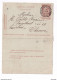 DDY730 - Entier Carte-Lettre Type TP 57 GLABBEEK-SUERBEMPDE 1899 Vers THIENEN - Expédiée De CAPPELLEN - Cartas-Letras