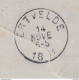 DDY 309 - Enveloppe-Lettre Type TP 46 DIEST 1891 Vers De Cooman , Onderpastoor Te ERTVELDE - Letter Covers