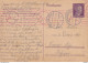 DDX 703 -- G. Minne , Travailleur Civil Belge - Entier Postal Hitler REGENSBURG 1944 Vers VERVIERS -  Censure Allemande - Oorlog 40-45 (Brieven En Documenten)