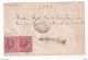DDX 302 -- Enveloppe Pays-Bas Aangetekend ROTTERDAM 1877 - Cachet De Passage HOLLANDE NORD 1 (Ambulant) - Bureaux De Passage