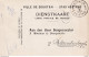 DDX 288 -- Carte De Service " Ville De Courtrai " KORTRIJK 1921 Vers Bourgmestre De BLANKENBERGHE - Portofreiheit