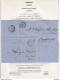 DDCC 412 - CARTES A JOUER - Lettre Non Affranchie HAMBURG 1861 Vers Mesmaekers § Moentack à TURNHOUT - Unclassified
