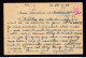 DDBB 022 -- Entier Petit Sceau ZWEVEZELE 1943 Vers OCA Lisbonne Pour Le CONGO - Censures Allemandes Et Anglaises - Guerre 40-45 (Lettres & Documents)