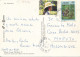 French Polynesia Postcard Sent To Mozambique 24-9-1984 Boro-Bora - Polynésie Française