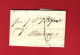 NEGOCE COMMERCE CUIRS 1807 Marque Postale 36 TOURS D. Valin Sign. Maçonnique Pour Dupuch  Armateur Et Traite Négrière - 1800 – 1899