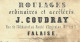 1850  LETTRE DE VOITURE ROULAGE TRANSPORT  J.Coudray Falaise & Condé  S/ Noireau => Revers à Montlieu Charente V.SCANS - 1800 – 1899