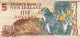 New Zealand 5 Dollars ND (1992-97) VF P-177a "free Shipping Via Registered Air Mail" - Nieuw-Zeeland