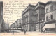 BELGIQUE - LOUVAIN - Le Théâtre Rue De La Station - La Gare - Carte Postale Ancienne - Andere & Zonder Classificatie