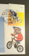 (1 R 38) Paris 2024 Olympics Games - BMX Cycling (with 2000 Sydney Olympic Cycling Stamp From Mini-sheet) - Summer 2024: Paris