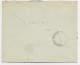 FRANCE ARC TRIOMPHE 2FR+ CHAINE 50C + 2FR+1FR50  PNEUMATIQUE C. HEX PARIS 19.3.1945 HOTEL DE VILLE AU TARIF - 1944-45 Triumphbogen