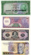 LOT VRAC   RECTOS/VERSOS DE 31 BILLETS DE TOUS PAYS - Kiloware - Banknoten