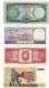 LOT VRAC   RECTOS/VERSOS DE 31 BILLETS DE TOUS PAYS - Mezclas - Billetes