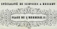 1856  VAISSELLE DE TABLE  SERVICES A DESSERT Péhu Saché Lyon Pour Madame ( La Comtesse) De La Fléchère - 1800 – 1899