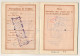 Delcampe - FRANCE - Passeport Délivré Par Le Consulat D'ALEXANDRIE (Egypte) - 1952/1956 - Fiscaux Type Daussy / Affaires étrangères - Brieven En Documenten