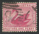 Error  Western Australia  1890 -- The Letter "R" Is Broken - Gebruikt