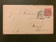 LETTRE EP EIN GROSCHEN OBL. BLEUE 24/4 68 BERLIN P.E. N°12 - Entiers Postaux