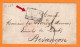 Préphilatélie - Bande De Journal De SUISSE Vers BESANCON, FRANCE - Entrée Par PONTARLIER - Taxe 5 - ...-1845 Préphilatélie
