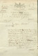 LAC De BRUXELLES Le 20 Ventôse AN 7 (10 Mars 1799) à En-tête Imprimé Du GENRAL De DIVISION BEGUINOT (1757-1808) Commanda - 1794-1814 (Période Française)