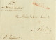 LAC De BRUXELLES Le 20 Ventôse AN 7 (10 Mars 1799) à En-tête Imprimé Du GENRAL De DIVISION BEGUINOT (1757-1808) Commanda - 1794-1814 (Periodo Francese)