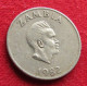 Zambia 10 Ngwee 1982 KM# 12 Lt 260 *V1T Zambie Sambia - Zambie