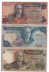 TUNISIE - Lot De 3 Billets De  10  Dinards Différents ( 1973-1983 Et 1986 )  Circulés   Bon état - Tunisie