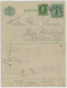 SUÈDE / SWEDEN - 1914 - Letter-Card Mi.K9 5ö Green (d.813) Uprated Facit 52 Used "VAXHOLM" Cds To Stockholm - Ganzsachen