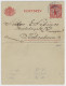 SUÈDE / SWEDEN - 1915 - Letter-Card Mi.K13 10ö Red (d.814) Used STOCKHOLM To Copenhagen,Denmark - Ganzsachen